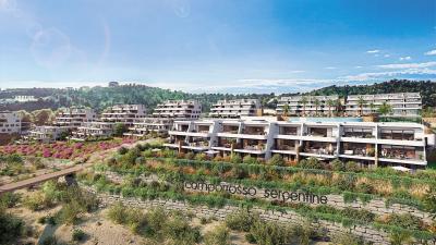 Serpentine, Apartments with Sea View in Finestrat in España Casas