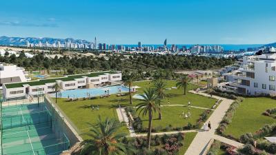 Serpentine, Apartments with Sea View in Finestrat in España Casas